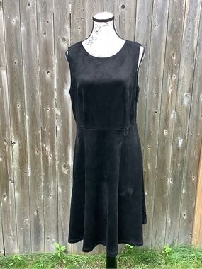Philosophy Black Sleeveless Midi Dress